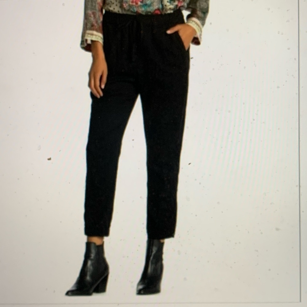 Johnny Was Leopard Print Joggers Size Xs - image 1